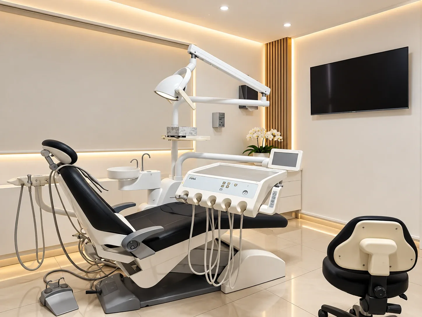 Second treatment room at Clínica SAGA